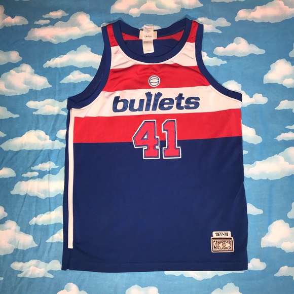 washington bullets wes unseld jersey